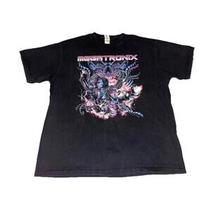 Megatronix Retro XL Shirt Retrosynth Cyberpunk 80s Black Gildan Hammer Graphic